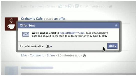 Social Media Marketing using Special Offers