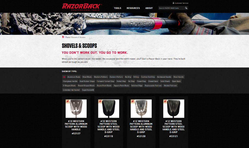 Razor-Back Tools By Trade Filter System by Synapse Marketing