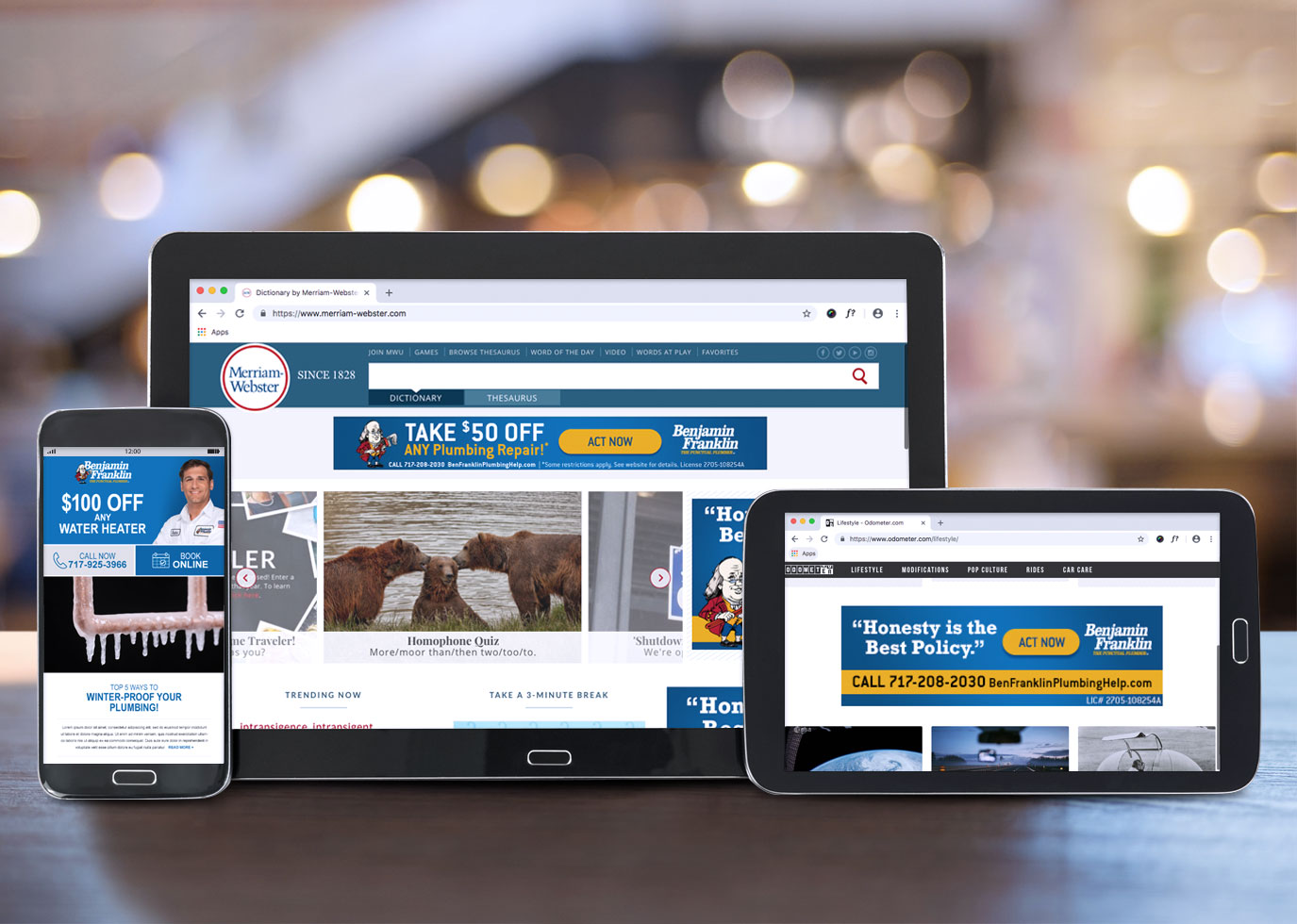Ben Franklin Digital Campaign by Synapse
