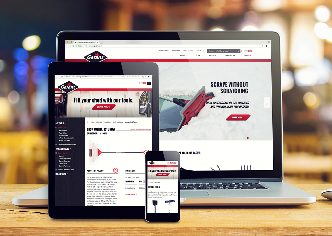 Synapse Website Strategy for Client Garant
