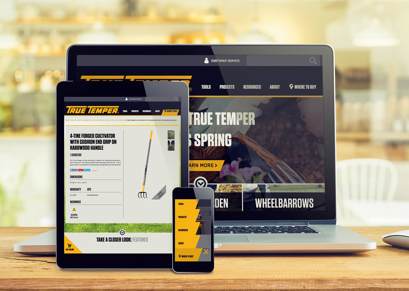 Synapse Website Strategy for Client True Temper
