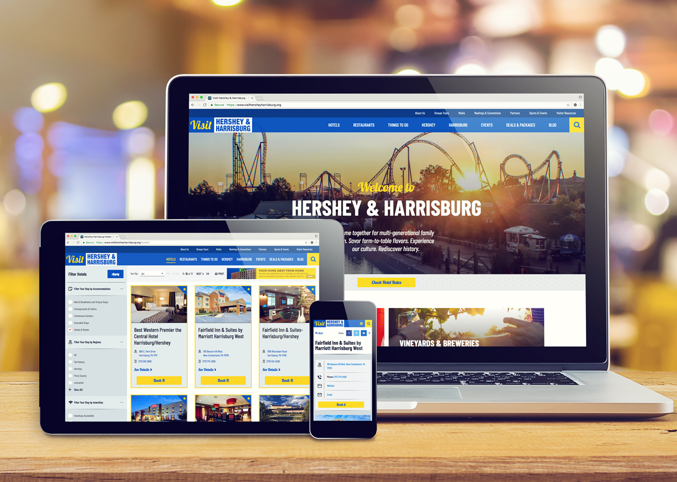 Synapse Website Strategy for Client Hershey