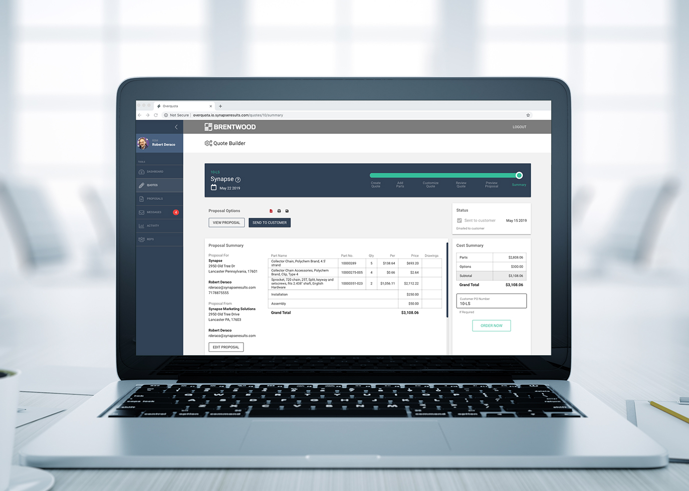 Brentwood Industries case study