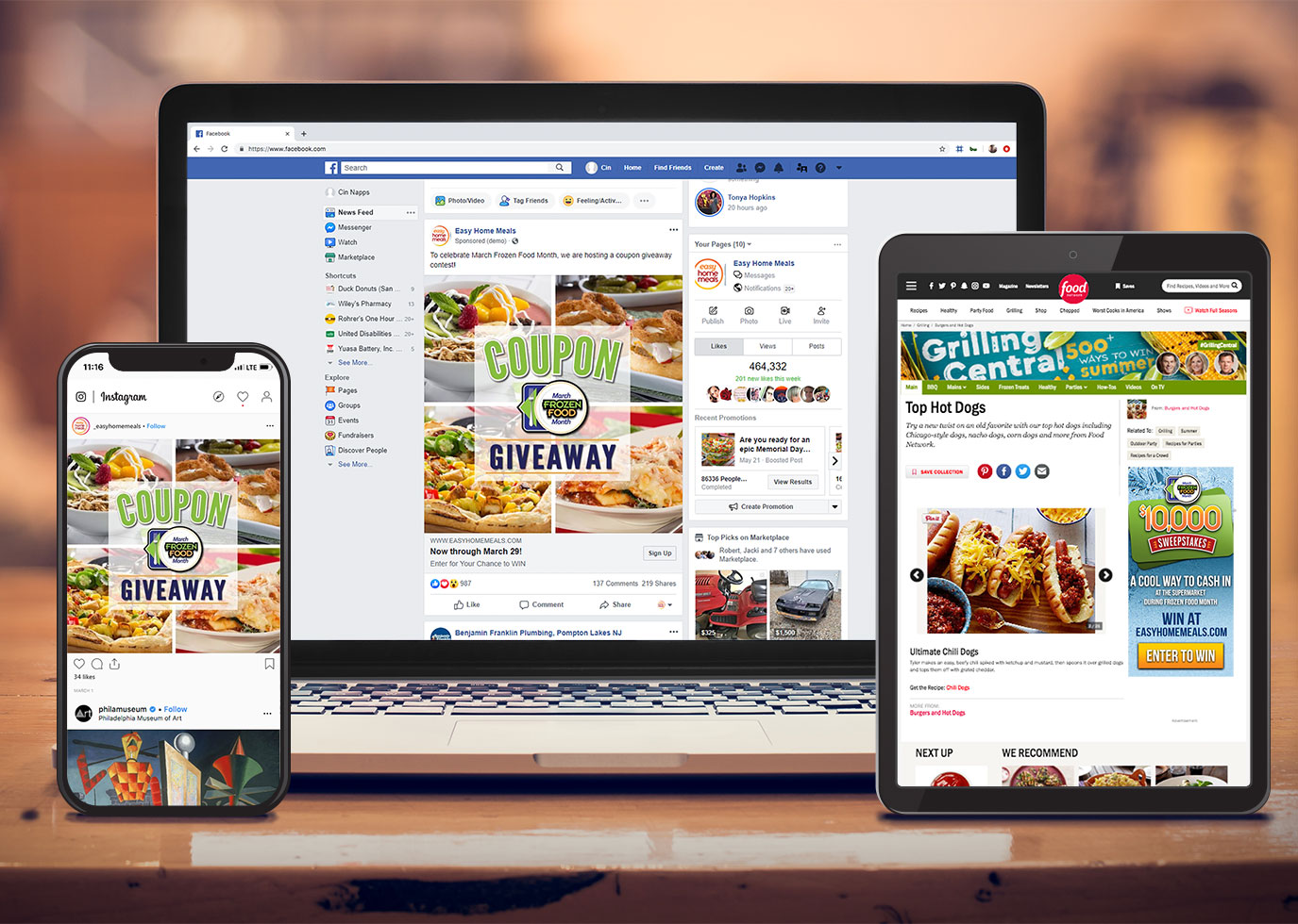 Digital Marketing Campaign for Easy Home Meals