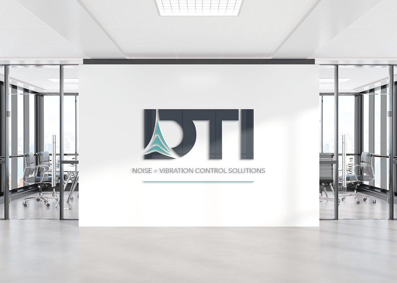 DTI Branded wall