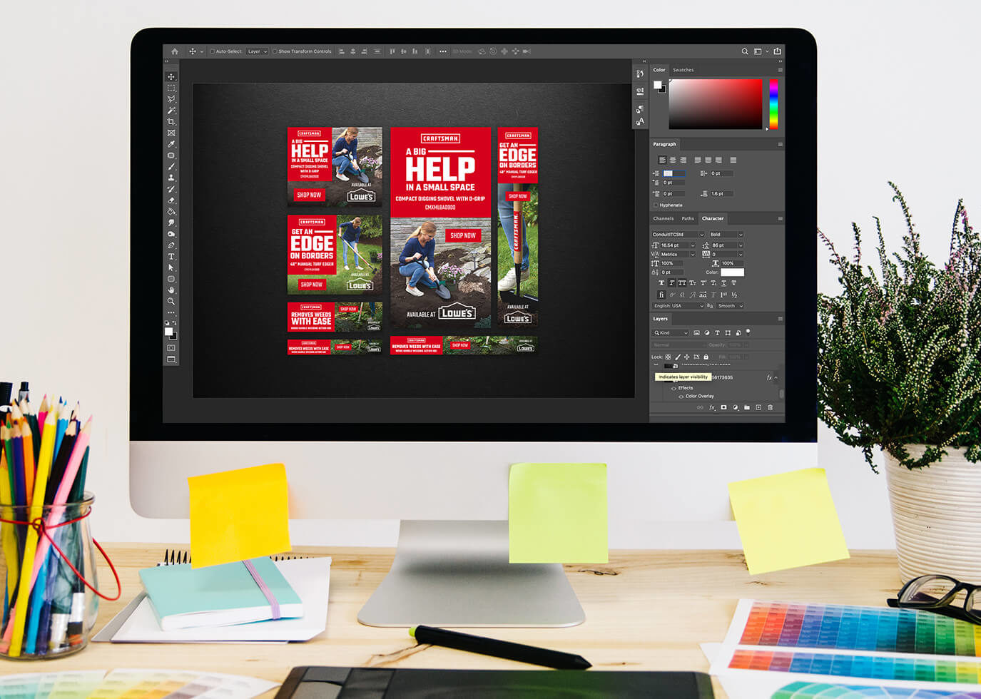Lowes Campaign in design