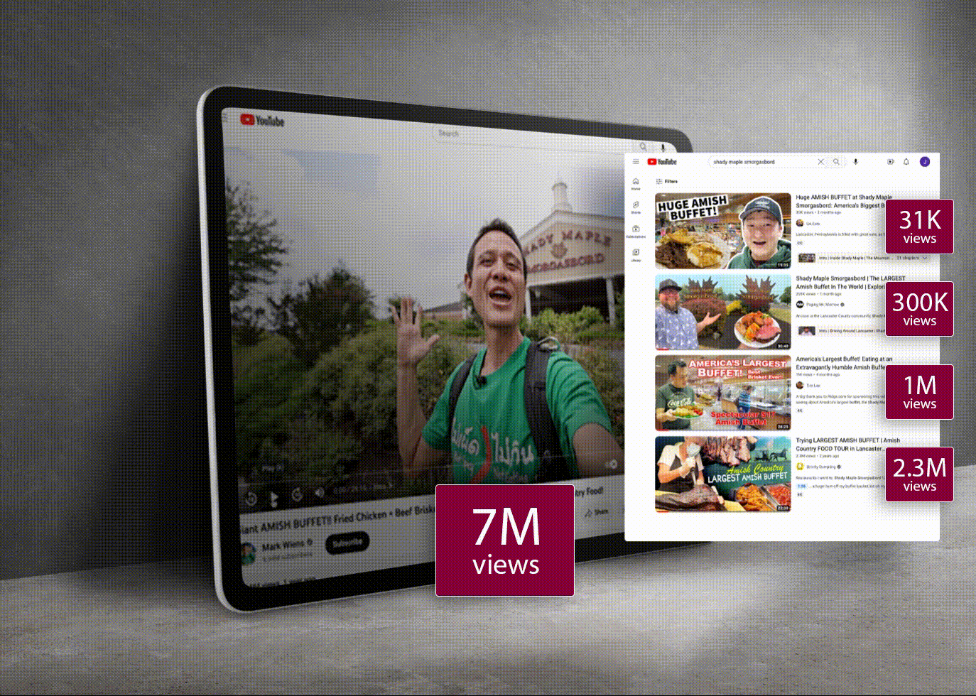 Shady Maple Smorgasbord Influencer Videos by Synapse Marketing Solutions